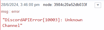 "DiscordAPIError:Unknwon channel"